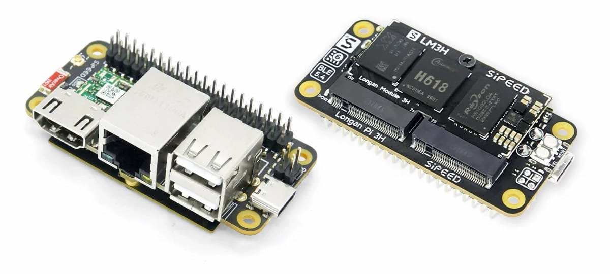 The Sipeed Longan Pi3H: A Compact Board with Gigabit Ethernet, WiFi 6, HDMI, and USB