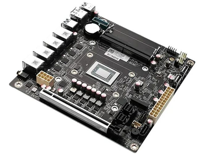 Compact Mini-ITX Motherboard with Ryzen 7 7840HS Processor