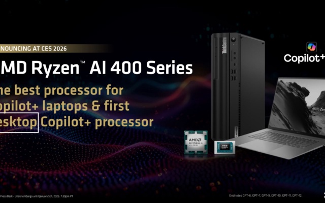 AMD Brings Ryzen AI Chips to Desktop PCs With New 400G Series — Lunar ...