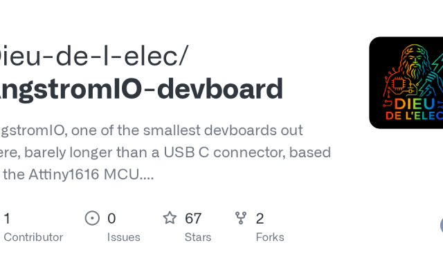 AngstromIO Packs ATtiny1616 Into a 9mm Development Board With Full ...