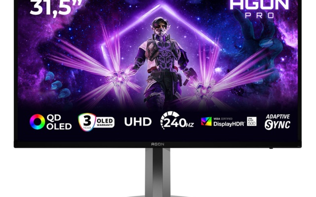 AOC Packs Samsung's Latest Penta Tandem QD-OLED Into a 4K 240Hz Gaming ...