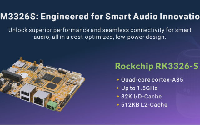 Boardcon EM3326S Packs Rockchip's Updated RK3326-S Into a Compact ...
