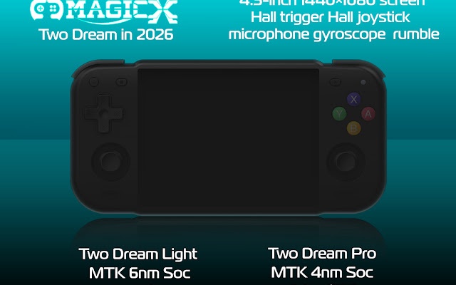 MagicX Reveals Color Options for Dream Two Light and Pro Handhelds ...