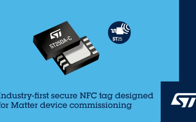 STMicroelectronics Launches NFC Chip for Tap-to-Pair Matter 1.5 Smart ...