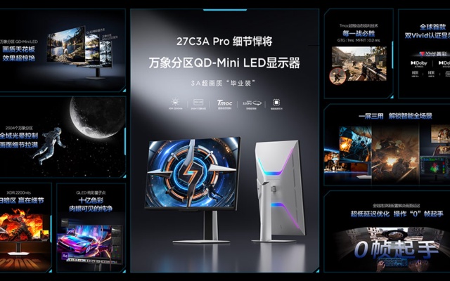 TCL 27C2A Pro Mini LED Gaming Monitor Launches in China for $488 ...