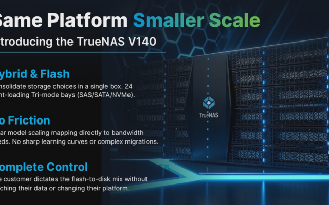 TrueNAS V140 Adds a 16-Core EPYC Node to the V-Series Lineup — Lunar ...